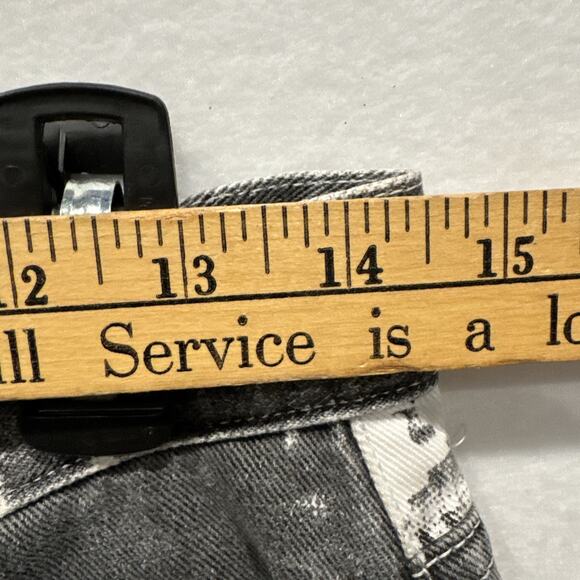 Vintage PEPE Jeans of London Black And White‎ printed images 29x31 Womens Rare - Picture 3 of 7